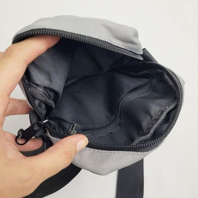 Shoulder Bag Preto Mini Everbags Bolsa Tira Colo Necessaire Pochete Viagem Everbags cinza