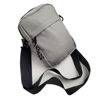 Shoulder Bag Preto Mini Everbags Bolsa Tira Colo Necessaire Pochete Viagem Everbags cinza