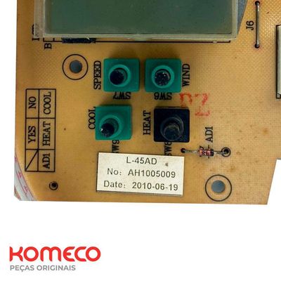 Placa Receptora Multi Climatizador Komeco Q/f Kc 10qcg1 único