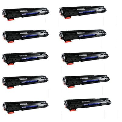 Kit 10 Toner Hp 85A Ce285A Universal Preto Compativel