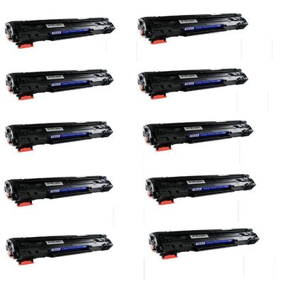 Kit 10 Toner Hp 85A Ce285A Universal Preto Compativel