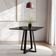 Mesa De Jantar Mônaco 90cm Preta Base Preto