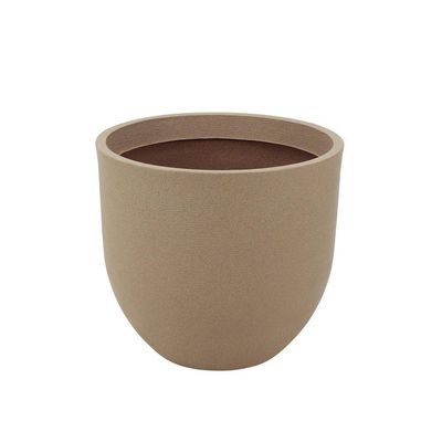 Vaso Tramontina Laos Polietileno Granito Areia 54cm Tramontina