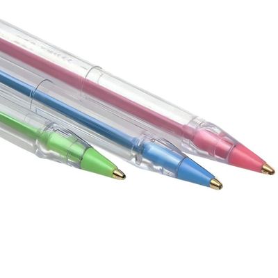 Caneta Esferográfica Trilux Com 10 Cores Faber-castell Sem Caixa