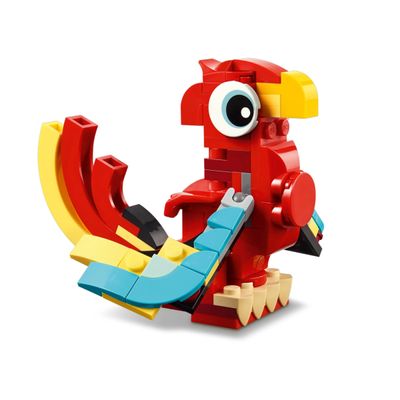 Lego Creator 3 em 1 Dragão Vermelho 149 pcs - 31145