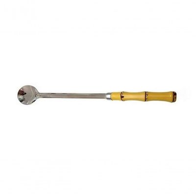 Colher Para Jarra Suco Bambu Inox 30 Cm - Colher Bailarina