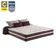 Cama Box Baú Casal + Colchão De Molas Prime Colchões Classic Superlastic 138x188x64 Preto