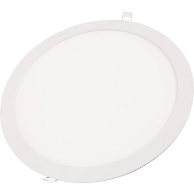 Plafon Led Tramontina Redondo De Embutir Slim Bivolt 3000 K