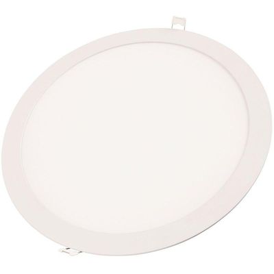 Plafon Led Tramontina Redondo De Embutir Slim Bivolt 3000 K
