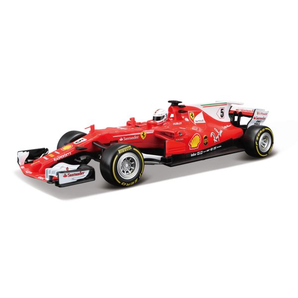 Carro - Controle Remoto - F1 - Ferrari Sf70H - 1:24 - Maisto Tech R/C - VETTEL Maisto