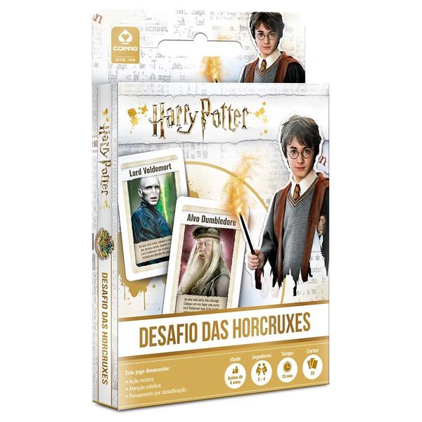 Jogo de Cartas - Harry Potter - Desafio de Horcruxes - Copag 99441