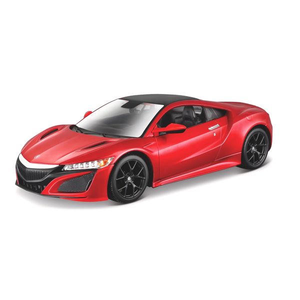 Miniatura - Carro - 2018 Acura Nsx - 1:24 - Kit De Montar - Maisto Assembly Line - VERMELHO MAI39216 Miniatura - Carro - 2018 Acura Nsx - 1:24 - Kit De Montar - Maisto Assembly Line - VERMELHO MAI39216