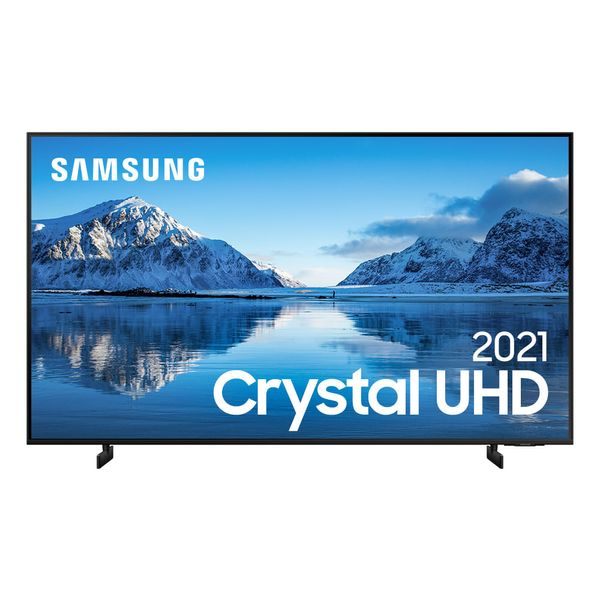Smart TV Samsung Crystal UHD 4K 85AU8000 Design Slim Som em Movimento Virtual Visual Sem Cabos 85 85