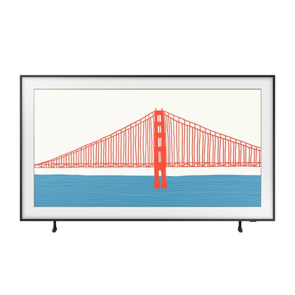 Smart TV Samsung QLED Full HD The Frame 32LS03T, Design Slim Molduras Customizáveis Modo Arte 32'' 32