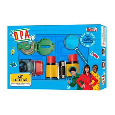 Kit Detetive D.P.A. Funciona De Verdade - Rosita 9463