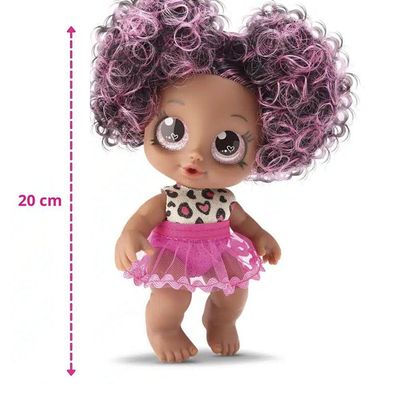 Boneca Rainbow Fashion Negra - Bombola