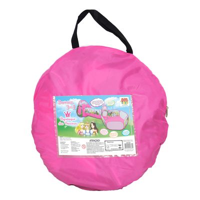 Barraca 3 em 1 Princesas DMT5880 DM Toys