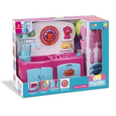 Cozinha Divertida My Little Collection - Divertoys - Unica Cozinha Divertida My Little Collection - Divertoys -