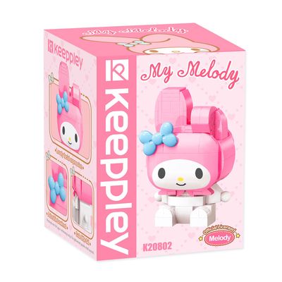 Bloco de montar My Melody Hello Kitty e Amigos KP000002 Keeppley