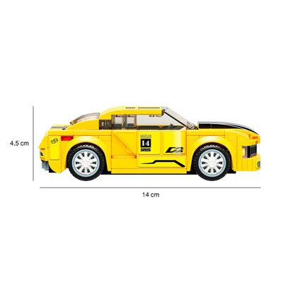 Bloco de Montar Carro Hornet VER-7 Mine City 14011 Qman