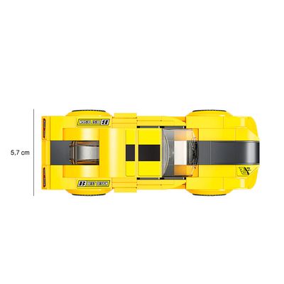 Bloco de Montar Carro Hornet VER-7 Mine City 14011 Qman