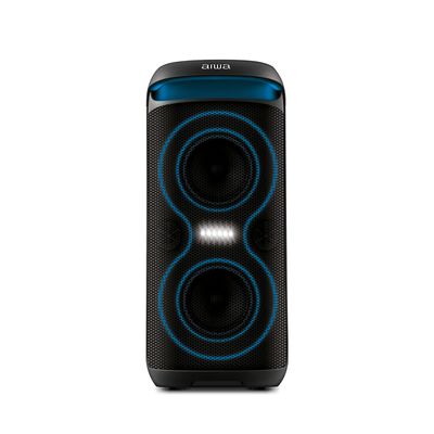 Caixa de Som PartyBox AIWA PB-08 Bluetooth 8H RGB USB TWS Preto BIV