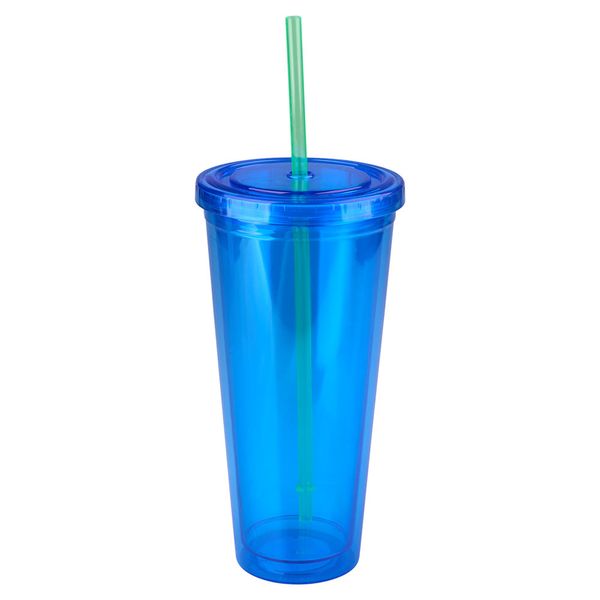 Copo Cazza Neon Plástico 680ml - Item Sortido