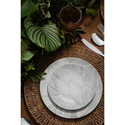 Prato Raso Tramontina Arbo Em Porcelana Decorada 25 Cm