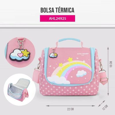 Bolsa Térmica Infantil 4752ml Jacki Design - Piccolino Rosa