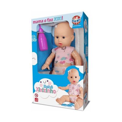 Boneca Bebê Xixinho Baby - Sid Nyl