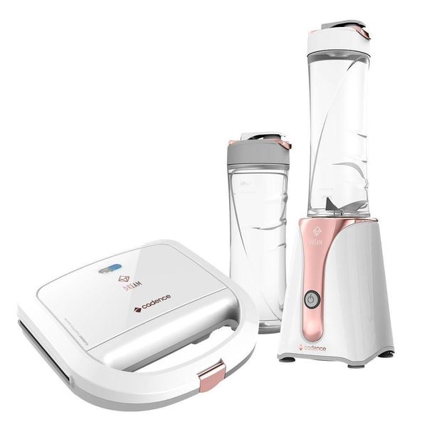 Kit Cadence Dream Rosé Gold - Blender E Sanduicheira - 220v 220