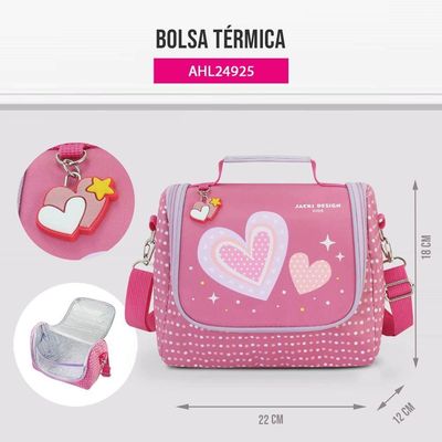 Bolsa Térmica Infantil 4752ml Jacki Design - Piccolino Pink