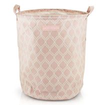 Cesto Para Roupa Suja/ Brinquedos Tecido (g) - Linha Loft Pink