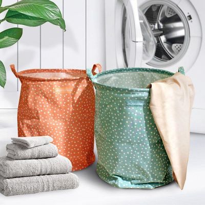 Cesto Para Roupa Suja/ Brinquedos Tecido (g) - Linha Loft Pink