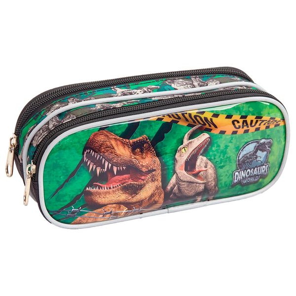 Estojo Duplo Infantil Dino Seanite Estojo Duplo Infantil Dino Seanite
