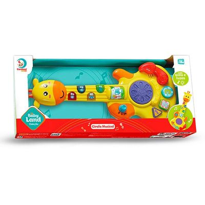 Guitarra Girafa Musical Baby Land - Cardoso