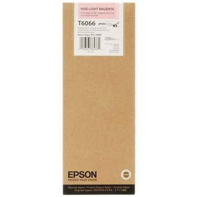 Cartucho De Tinta Epson T6066 Magenta Claro