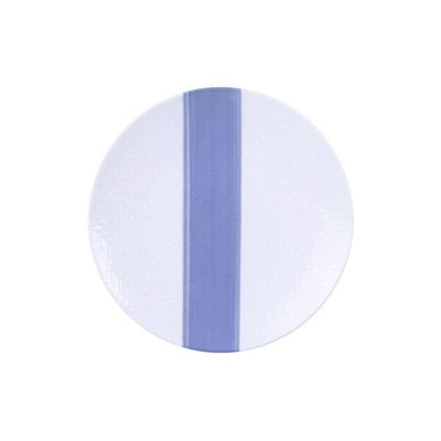 Prato Sobremesa Tramontina Soho Em Porcelana Decorada 21 Cm