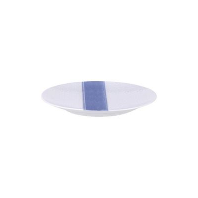 Prato Sobremesa Tramontina Soho Em Porcelana Decorada 21 Cm
