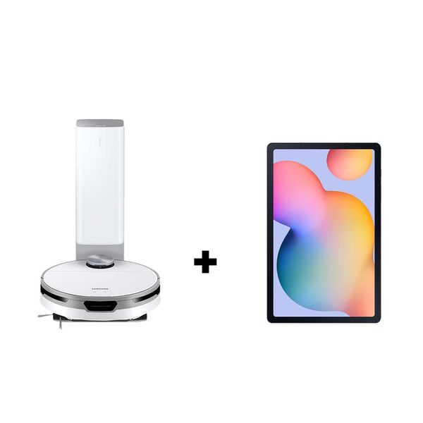 Kit Robô Aspirador de Pó Jet BotTM Wi-Fi 127V E Galaxy Tab S6 Lite, 4G RAM, 64GB, Tela 10.4 Kit Kit Robô Aspirador de Pó Jet BotTM Wi-Fi 127V E Galaxy Tab S6 Lite, 4G RAM, 64GB, Tela 10.4 Kit