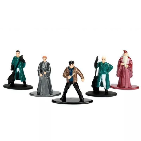 Conjunto de 5 Mini Figuras - 5 Cm - Nano Metal - Harry Potter - Pack B - Jada JAD98666 Conjunto de 5 Mini Figuras - 5 Cm - Nano Metal - Harry Potter - Pack B - Jada JAD98666
