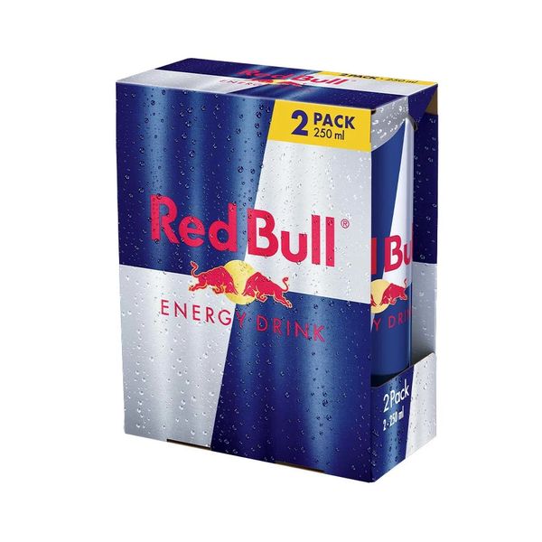 Energético Red Bull Energy Drink 250ml Pack 2 Latas