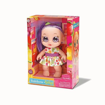 Boneca Rainbow Baby Uva - Bambola
