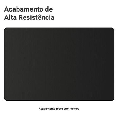 Rack Para Tv Até 65 Polegadas Com Pés Retro Preto Londres Madesa Preto
