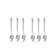Colher de Sobremesa Inox Talheres Colheres Aço Victoria 6un