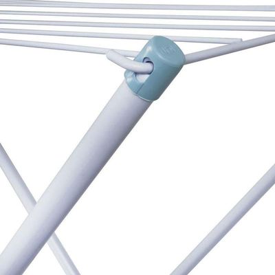 Varal De Chão Dobrável 830 X 500 X 800mm Na Cor Branco