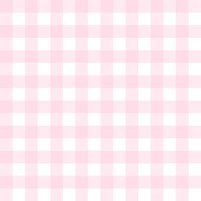 Papel de Parede Doce Estilo Xadrez Rosa 82267