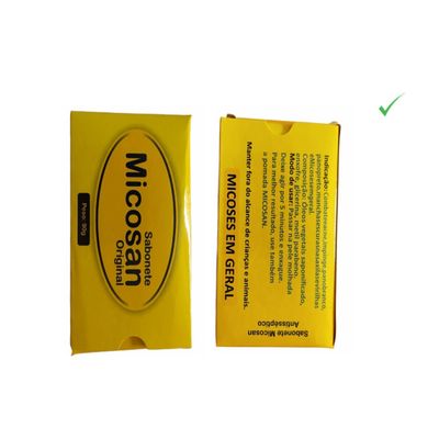 Sabonete Suavizador De Manchas 4 Unidades Micosan 90g