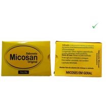 Sabonete Suavizador De Manchas 4 Unidades Micosan 90g