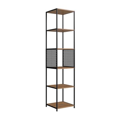 Conjunto de Estantes Paricel 40cm e 77cm Preto e Mel